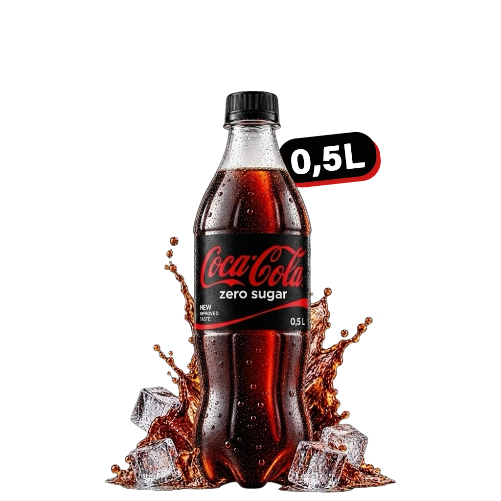 Coca cola uten sukker 0,5 L